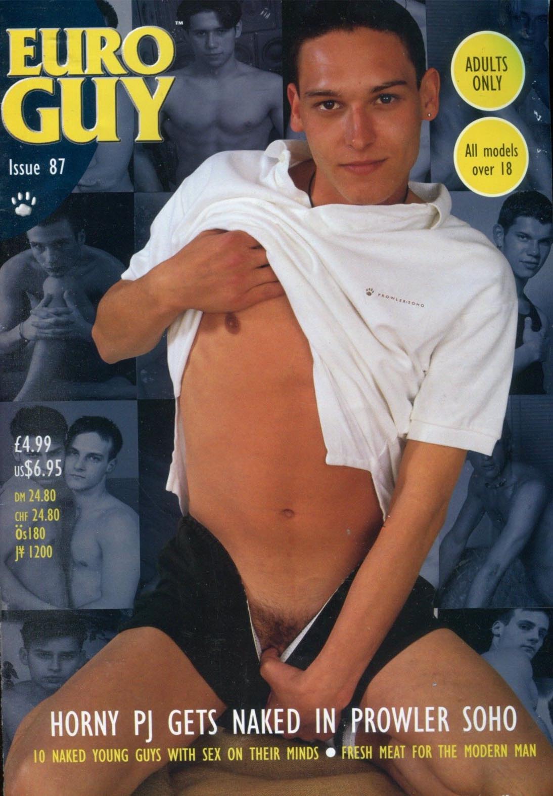 Euro Boy # 87 magazine back issue Euro Boy magizine back copy 