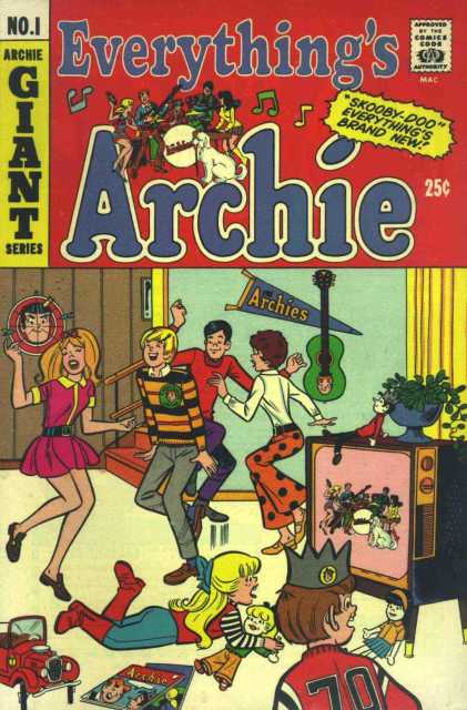 Everything's Archie Comic Book Back Issues of Superheroes by A1Comix