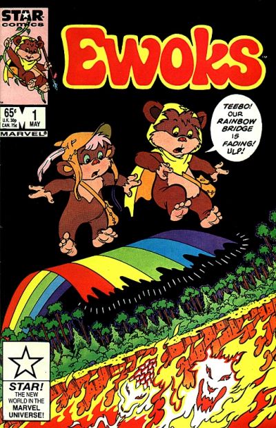 Ewoks Comic Book Back Issues of Superheroes by A1Comix
