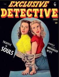 Exclusive Detective February 1948 magazine back issue
