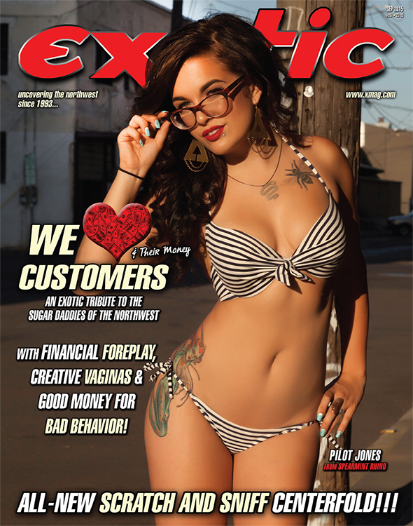Exotic September 2015 magazine back issue Exotic magizine back copy 