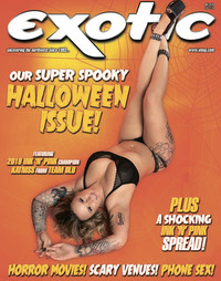 Exotic October 2019 Magazine Back Copies Magizines Mags