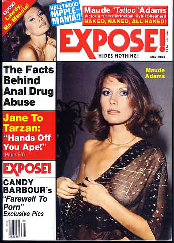 Expose May 1983 magazine back issue Expose magizine back copy 