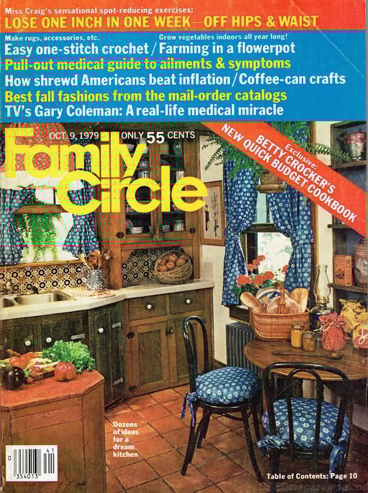 Family Circle October 1979, , Miss Craig's Sensational SpotReduc