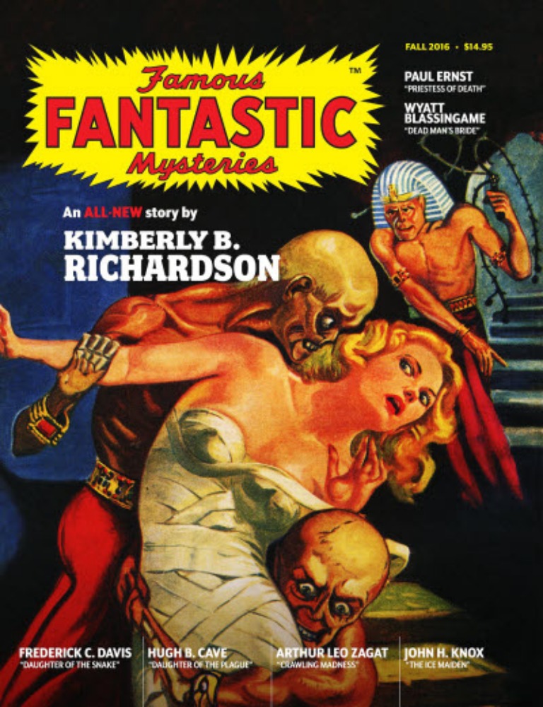 Famous Fantastic Mysteries Fall 2016 magazine back issue Famous Fantastic Mysteries magizine back copy 