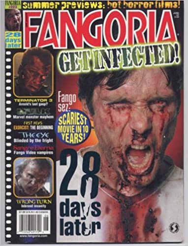 Fangoria # 223, June 2003 magazine back issue Fangoria magizine back copy 