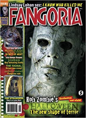Fangoria # 265, August 2007 magazine back issue Fangoria magizine back copy 