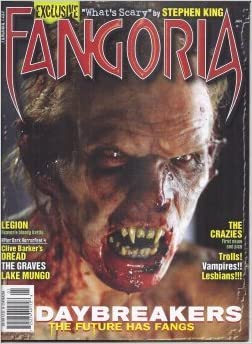 Fangoria # 289, January 2010 magazine back issue Fangoria magizine back copy 