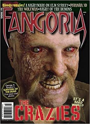 Fangoria # 291, March 2010 magazine back issue Fangoria magizine back copy 