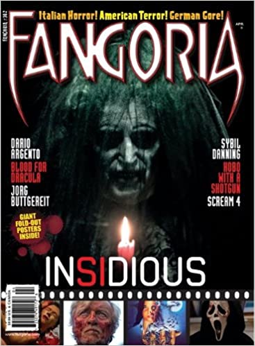 Fangoria # 302, April 2011 magazine back issue Fangoria magizine back copy 