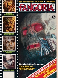 Fangoria # 33, February 1984 magazine back issue cover image