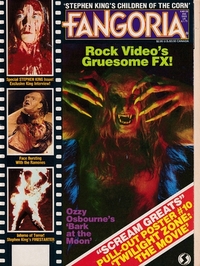 Fangoria # 35, April 1984 magazine back issue cover image