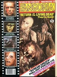 Fangoria # 40, December 1984 magazine back issue cover image