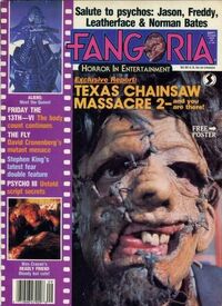 Fangoria # 57, September 1986 Magazine Back Copies Magizines Mags