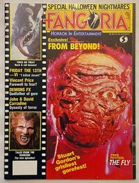 Fangoria # 59, December 1986 magazine back issue cover image