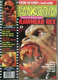 Fangoria # 61, February 1987 magazine back issue cover image