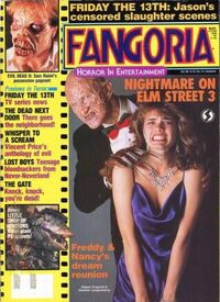 Fangoria # 62, March 1987 magazine back issue cover image