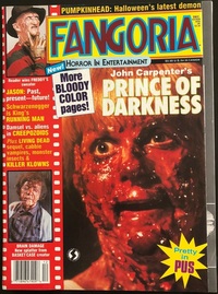 Fangoria # 69, December 1987 magazine back issue cover image