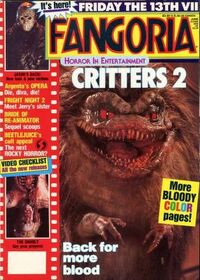 Fangoria # 74, June 1988 magazine back issue cover image