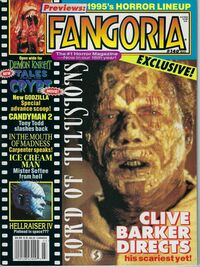 Fangoria # 140, March 1995 magazine back issue cover image