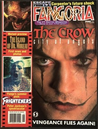 Fangoria # 155, August 1996 magazine back issue cover image