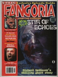 Fangoria # 186, September 1999 magazine back issue cover image