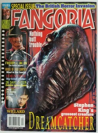 Fangoria # 221, April 2003 magazine back issue cover image