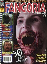 Fangoria # 267, October 2007 Magazine Back Copies Magizines Mags