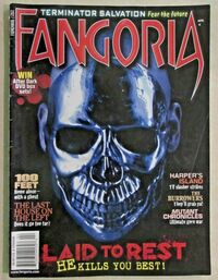 Fangoria # 282, April 2009 magazine back issue cover image