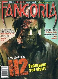 Fangoria # 285, August 2009 Magazine Back Copies Magizines Mags