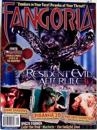 Fangoria # 296, September 2010 Magazine Back Copies Magizines Mags
