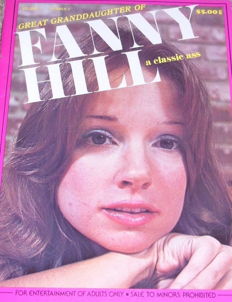 Fanny Hill Vol. 1 # 1 magazine back issue Fanny Hill magizine back copy 
