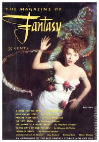 Fantasy & Science Fiction # 1, Fall 1949, Premiere Magazine Back Copies Magizines Mags