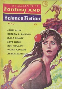 Isaac Asimov magazine cover appearance Fantasy & Science Fiction May 1952