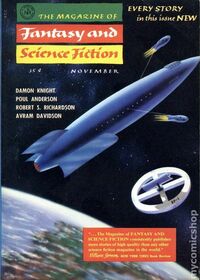 Fantasy & Science Fiction November 1957 Magazine Back Copies Magizines Mags