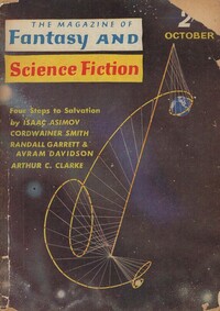 Fantasy & Science Fiction October 1961 magazine back issue cover image