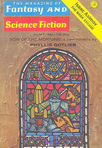 Isaac Asimov magazine cover appearance Fantasy & Science Fiction June 1972