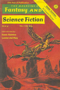 Fantasy & Science Fiction May 1974 magazine back issue cover image