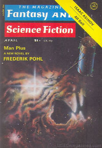 Isaac Asimov magazine cover appearance Fantasy & Science Fiction April 1976