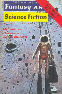 Fantasy & Science Fiction August 1976 magazine back issue cover image