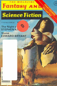 Fantasy & Science Fiction February 1978 magazine back issue cover image