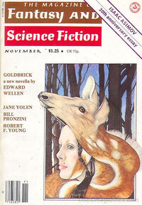 Fantasy & Science Fiction November 1978 magazine back issue cover image