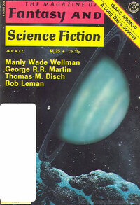 Isaac Asimov magazine cover appearance Fantasy & Science Fiction April 1979