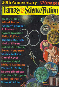 Fantasy & Science Fiction October 1979 magazine back issue cover image