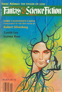 Isaac Asimov magazine cover appearance Fantasy & Science Fiction February 1980