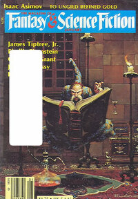 Isaac Asimov magazine cover appearance Fantasy & Science Fiction January 1983
