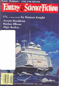 Isaac Asimov magazine cover appearance Fantasy & Science Fiction January 1985