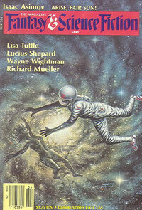 Fantasy & Science Fiction May 1985 magazine back issue cover image