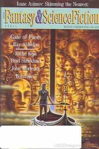 Fantasy & Science Fiction April 1991 magazine back issue cover image