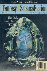 Fantasy & Science Fiction June 1991 magazine back issue cover image